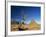 Desert Landscape with Rock Formations and Cliffs in the Background, Monument Valley, Arizona, USA-null-Framed Photographic Print