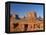 Desert Landscape with Rock Formations in Monument Valley, Arizona, USA-null-Framed Premier Image Canvas