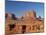 Desert Landscape with Rock Formations in Monument Valley, Arizona, USA-null-Mounted Photographic Print