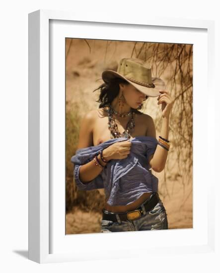 Desert Life-Zachar Rise-Framed Photographic Print