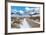 Desert Mountain Road in Winter-wakr10-Framed Photographic Print