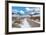 Desert Mountain Road in Winter-wakr10-Framed Photographic Print