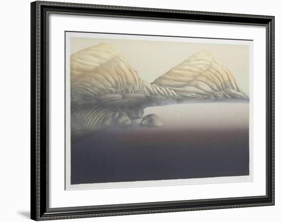 Desert Mountains-Alain Le Foll-Framed Limited Edition