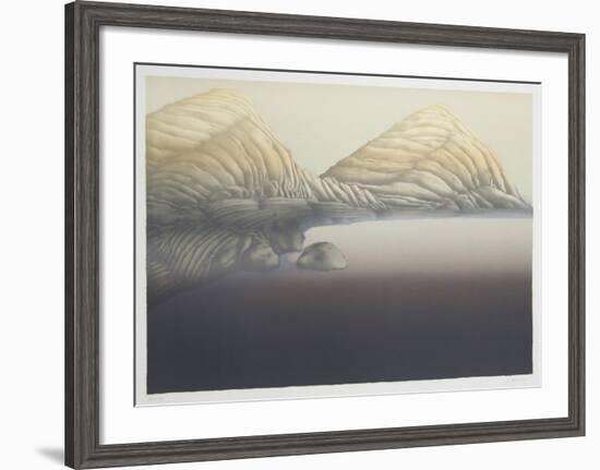 Desert Mountains-Alain Le Foll-Framed Limited Edition