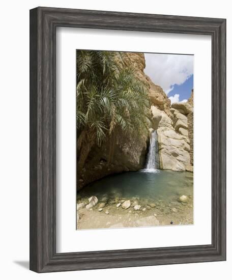 Desert Oasis, Chebika, Tunisia, North Africa, Africa-Ethel Davies-Framed Photographic Print