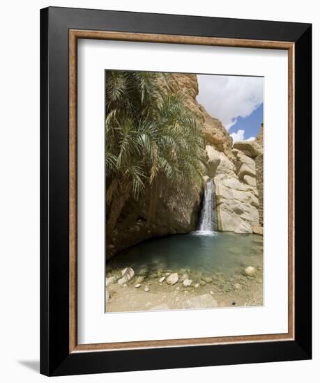 Desert Oasis, Chebika, Tunisia, North Africa, Africa-Ethel Davies-Framed Photographic Print