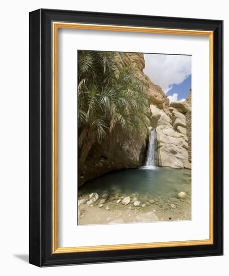 Desert Oasis, Chebika, Tunisia, North Africa, Africa-Ethel Davies-Framed Photographic Print