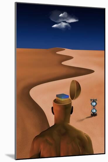 Desert of Time and Technology-rolffimages-Mounted Art Print