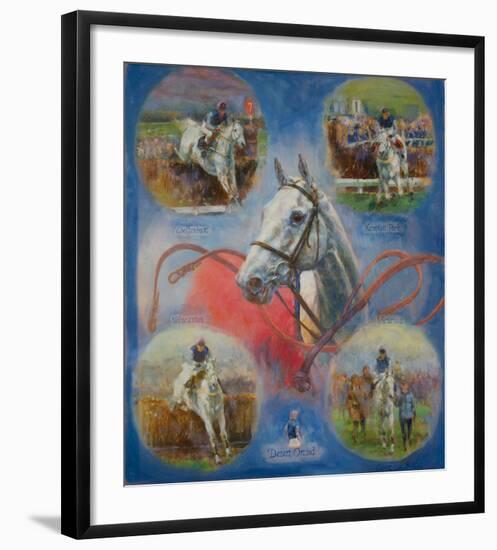 Desert Orchid-Claire Eva Burton-Framed Art Print