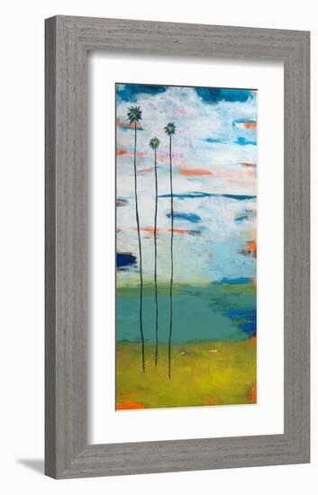 Desert Palms-Jan Weiss-Framed Premium Giclee Print