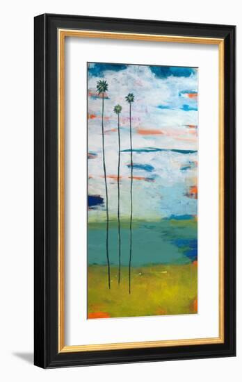 Desert Palms-Jan Weiss-Framed Premium Giclee Print