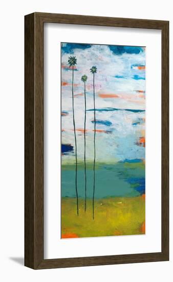 Desert Palms-Jan Weiss-Framed Premium Giclee Print