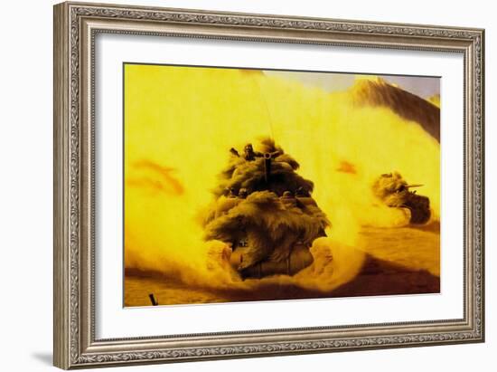 Desert Push-null-Framed Art Print