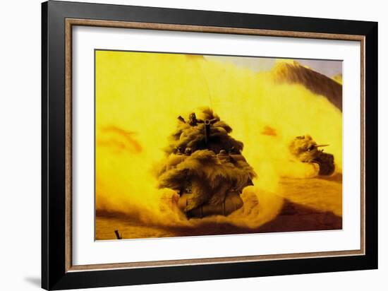 Desert Push-null-Framed Art Print