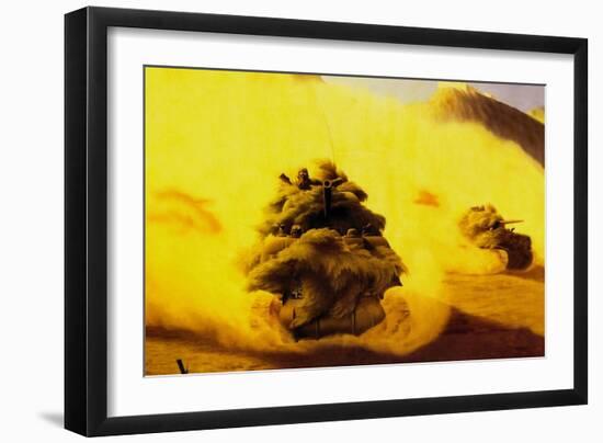 Desert Push-null-Framed Art Print