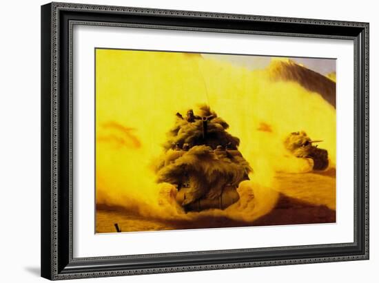 Desert Push-null-Framed Art Print