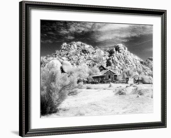 Desert Queen Ranch, Joshua Tree National Park, California, USA-Janell Davidson-Framed Photographic Print