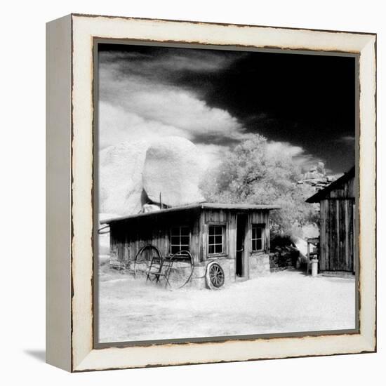 Desert Queen Ranch, Joshua Tree National Park, California, USA-Janell Davidson-Framed Premier Image Canvas