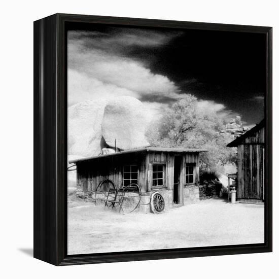 Desert Queen Ranch, Joshua Tree National Park, California, USA-Janell Davidson-Framed Premier Image Canvas