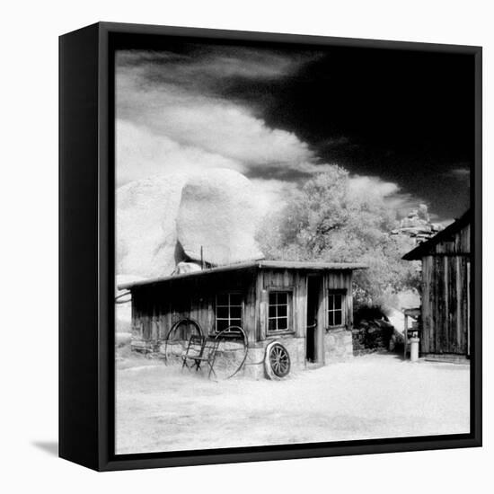 Desert Queen Ranch, Joshua Tree National Park, California, USA-Janell Davidson-Framed Premier Image Canvas