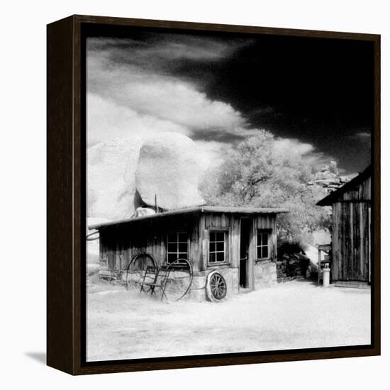 Desert Queen Ranch, Joshua Tree National Park, California, USA-Janell Davidson-Framed Premier Image Canvas