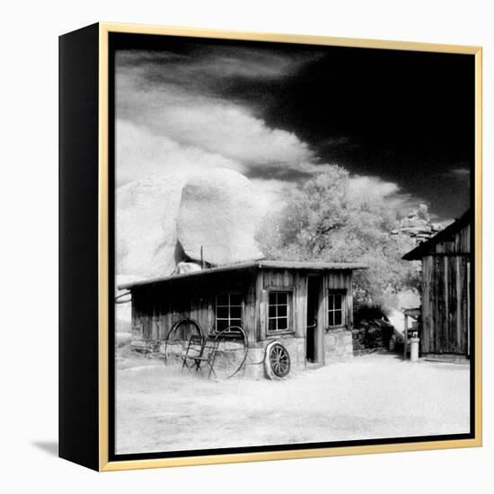 Desert Queen Ranch, Joshua Tree National Park, California, USA-Janell Davidson-Framed Premier Image Canvas