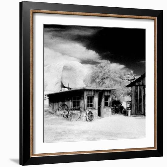 Desert Queen Ranch, Joshua Tree National Park, California, USA-Janell Davidson-Framed Photographic Print