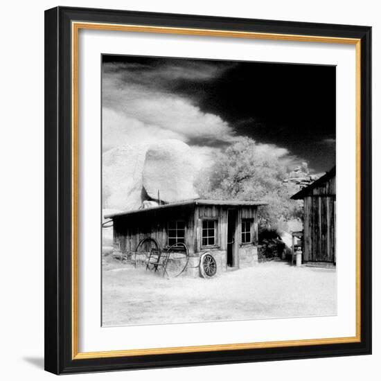 Desert Queen Ranch, Joshua Tree National Park, California, USA-Janell Davidson-Framed Photographic Print