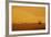 Desert reflection. Badain Jaran Desert, Inner Mongolia, China.-Ellen Anon-Framed Photographic Print