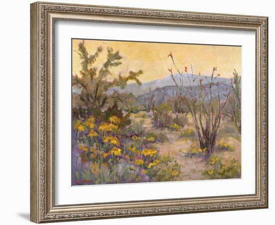 Desert Repose IV-Nanette Oleson-Framed Art Print