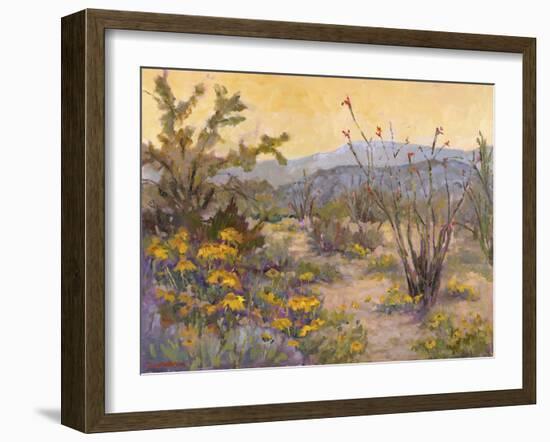 Desert Repose IV-Nanette Oleson-Framed Art Print