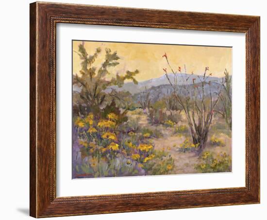 Desert Repose IV-Nanette Oleson-Framed Art Print