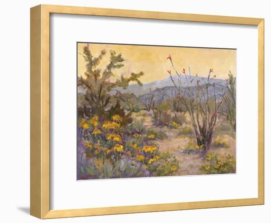 Desert Repose IV-Nanette Oleson-Framed Art Print