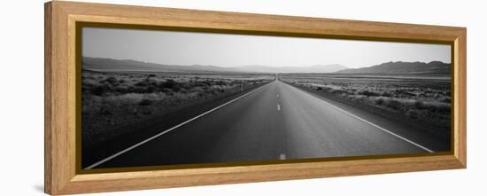 Desert Road, Nevada, USA-null-Framed Stretched Canvas