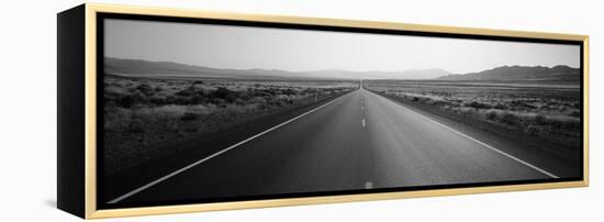 Desert Road, Nevada, USA-null-Framed Stretched Canvas