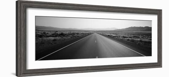 Desert Road, Nevada, USA-null-Framed Photographic Print