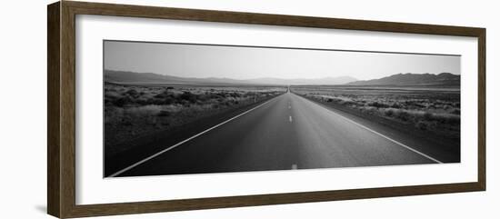 Desert Road, Nevada, USA--Framed Photographic Print