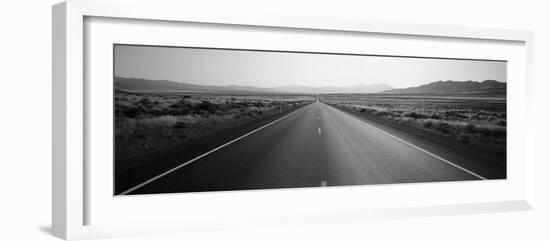 Desert Road, Nevada, USA--Framed Photographic Print