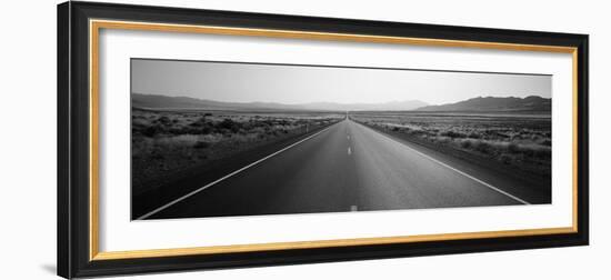 Desert Road, Nevada, USA--Framed Photographic Print