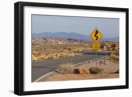 Desert Roads I-Lee Peterson-Framed Photographic Print