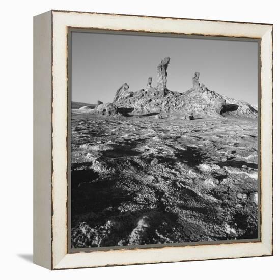 Desert Rock Formation-null-Framed Premier Image Canvas