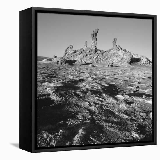 Desert Rock Formation-null-Framed Premier Image Canvas