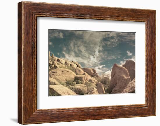 Desert Rock Formations near Scottsdale, Arizona, the Boulders...-BCFC-Framed Photographic Print