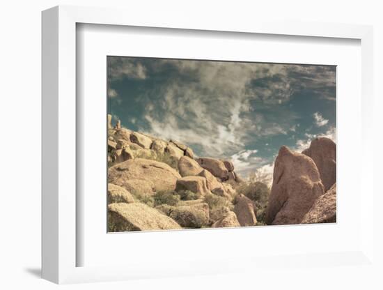 Desert Rock Formations near Scottsdale, Arizona, the Boulders...-BCFC-Framed Photographic Print