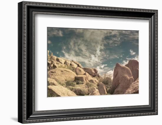 Desert Rock Formations near Scottsdale, Arizona, the Boulders...-BCFC-Framed Photographic Print