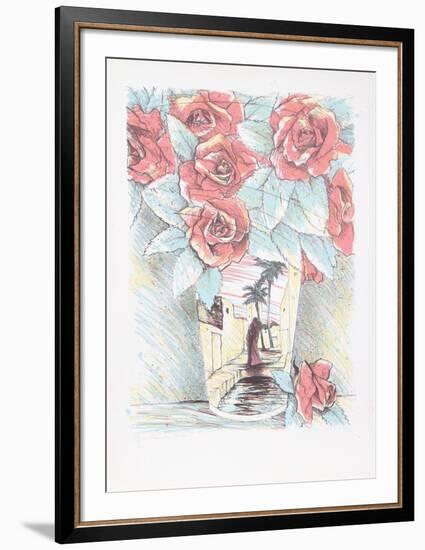 Desert Roses-Susan Hall-Framed Limited Edition