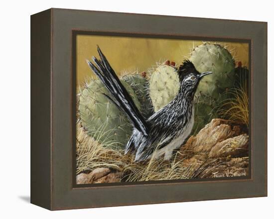 Desert Runner-Trevor V. Swanson-Framed Premier Image Canvas