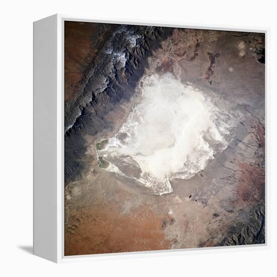 Desert Sand Dunes-null-Framed Premier Image Canvas