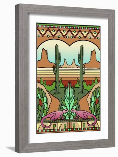 Desert-scene-Howie Green-Framed Giclee Print