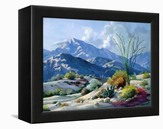 Desert Serenade-Carolyne Hawley-Framed Stretched Canvas